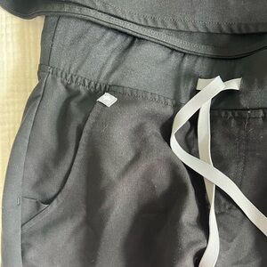 Black figs jogger pants